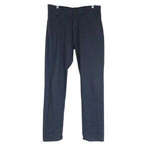 NIKE - MEN'S 32 X 32 - BLUE DRI FIT COTTON BLEND GOLF PANTS - 891924-471